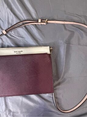 kate spade Burgundy & Pink Crossbody